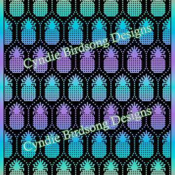 Pineapple Paradise Mosaic Crochet projects