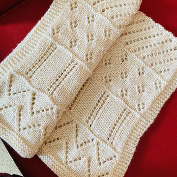 Layered Lace Blanket