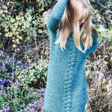 Coconut Macaroon Sweater Dress