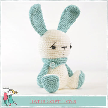 Easter Bunny Boy Girl Sad Rabbit Soft Toys Cuddly Bunny Crochet Amigurumi Pattern