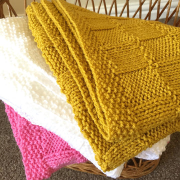 Checks Baby Blanket