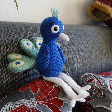 Crochet Pattern for the Peacock Phil!