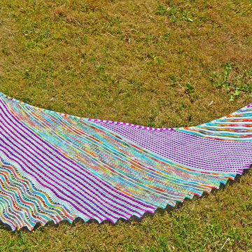 Crescent Steps Shawl KAL