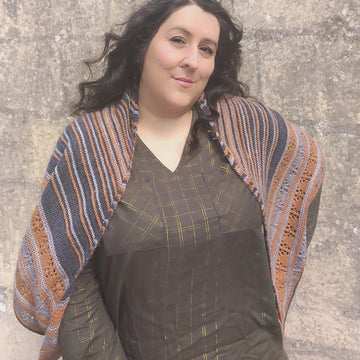 Doppler Effect Shawl