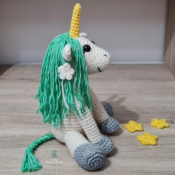 Uma the Unicorn – US Terminology - Amigurumi