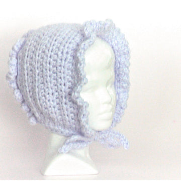 Easy Ruffle Baby Bonnet