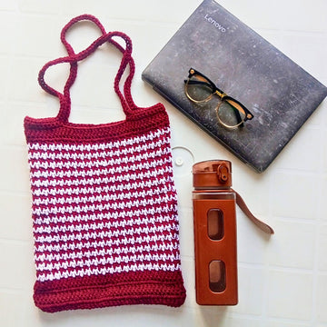 The Houndstooth Tote Bag