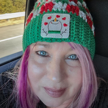 Twisted Plaid Beanie