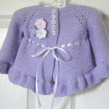 Knitting PATTERN Baby Cardigan Chloe