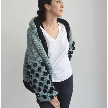 Polka Dot Hoodie