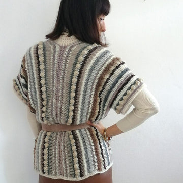 Lockdown Cardigan Aran UK Terms