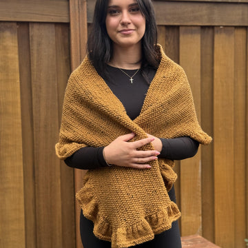 Ruffled Wrap