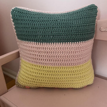 Flower in a Teacup Pillow