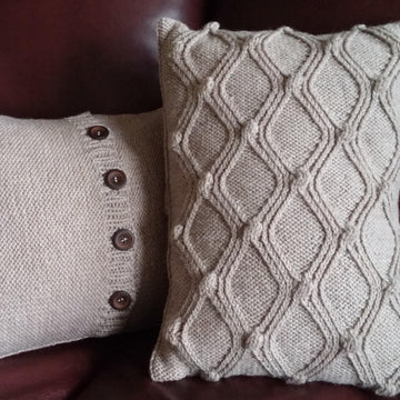 Diamonds & Bobbles Cushion Cover