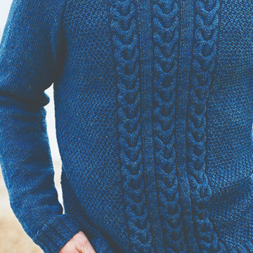 Men`s Jumper in Stylecraft Highland Heathers DK - 9867 - Downloadable PDF
