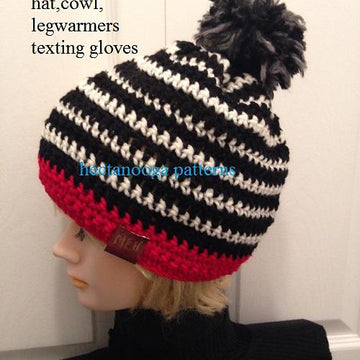 2247 - Striped Hat Set