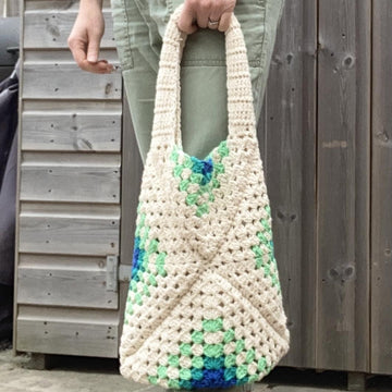 Granny Square Shopper Bag