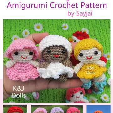 Sweet Fairy Dolls Amigurumi Crochet Pattern