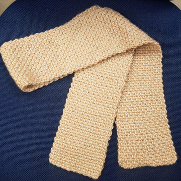Linen Stitch Scarf - V or not!
