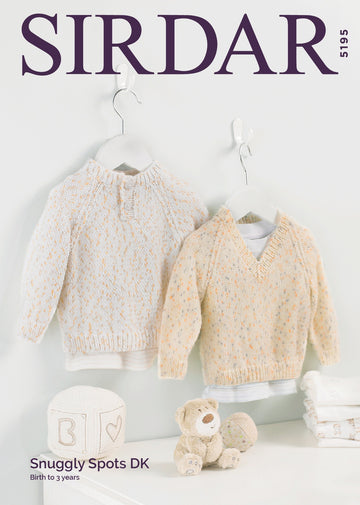 Sweaters in Sirdar Snuggly Spots DK - 5195 - Downloadable PDF