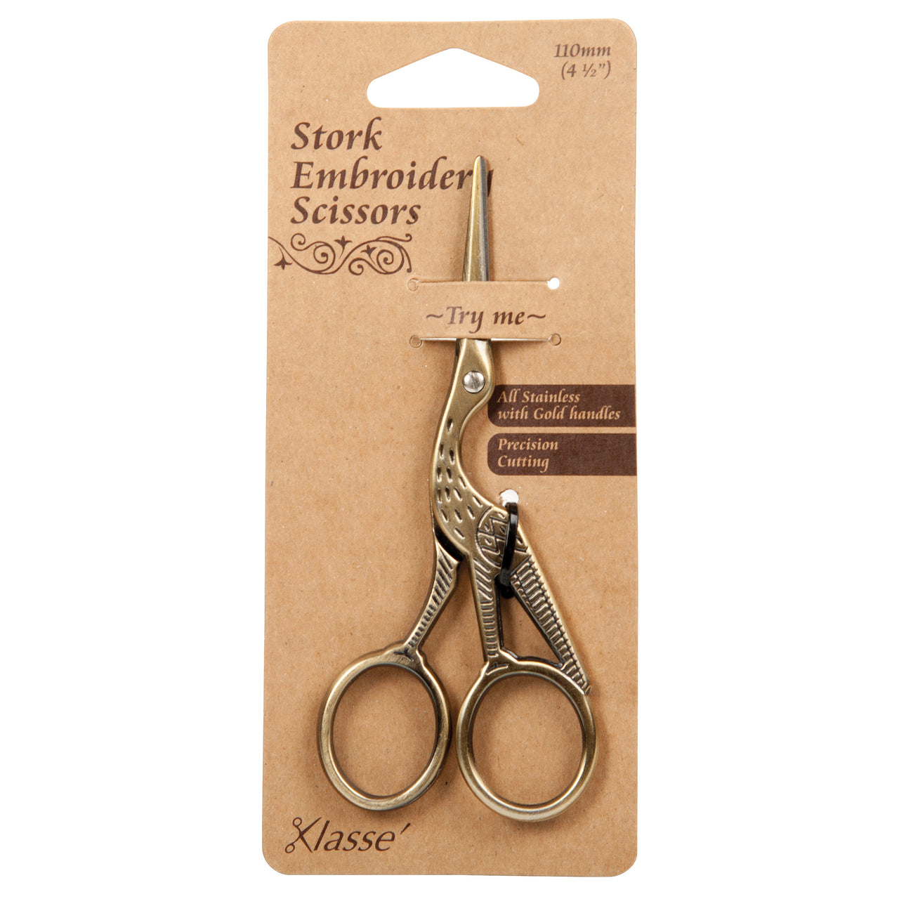Klasse Stork Embroidery Scissors