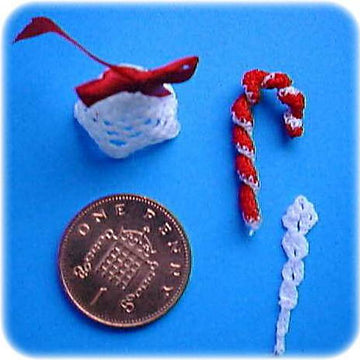 1:12th scale Christmas tree decorations - Set 2