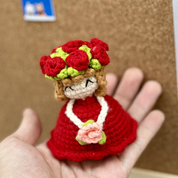 Mini Bouquet turn into a Princess Doll PDF Pattern!
