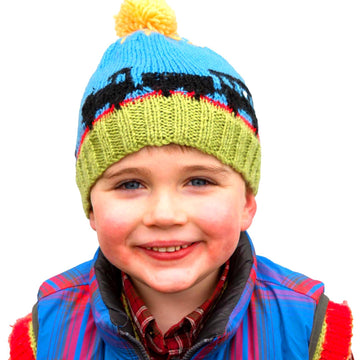 Cute Hats to Knit 2 - steam train, sheep, panda, duck, bluebell, snowman, princess