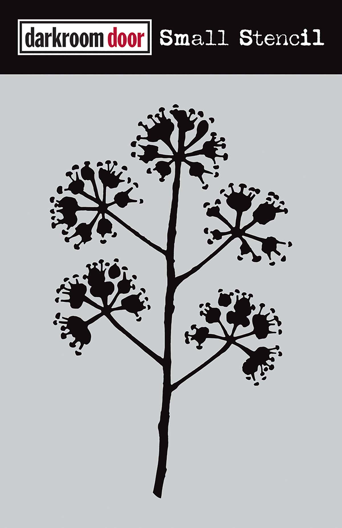 Darkroom Door Stencil 4.5"X6" - Blossom