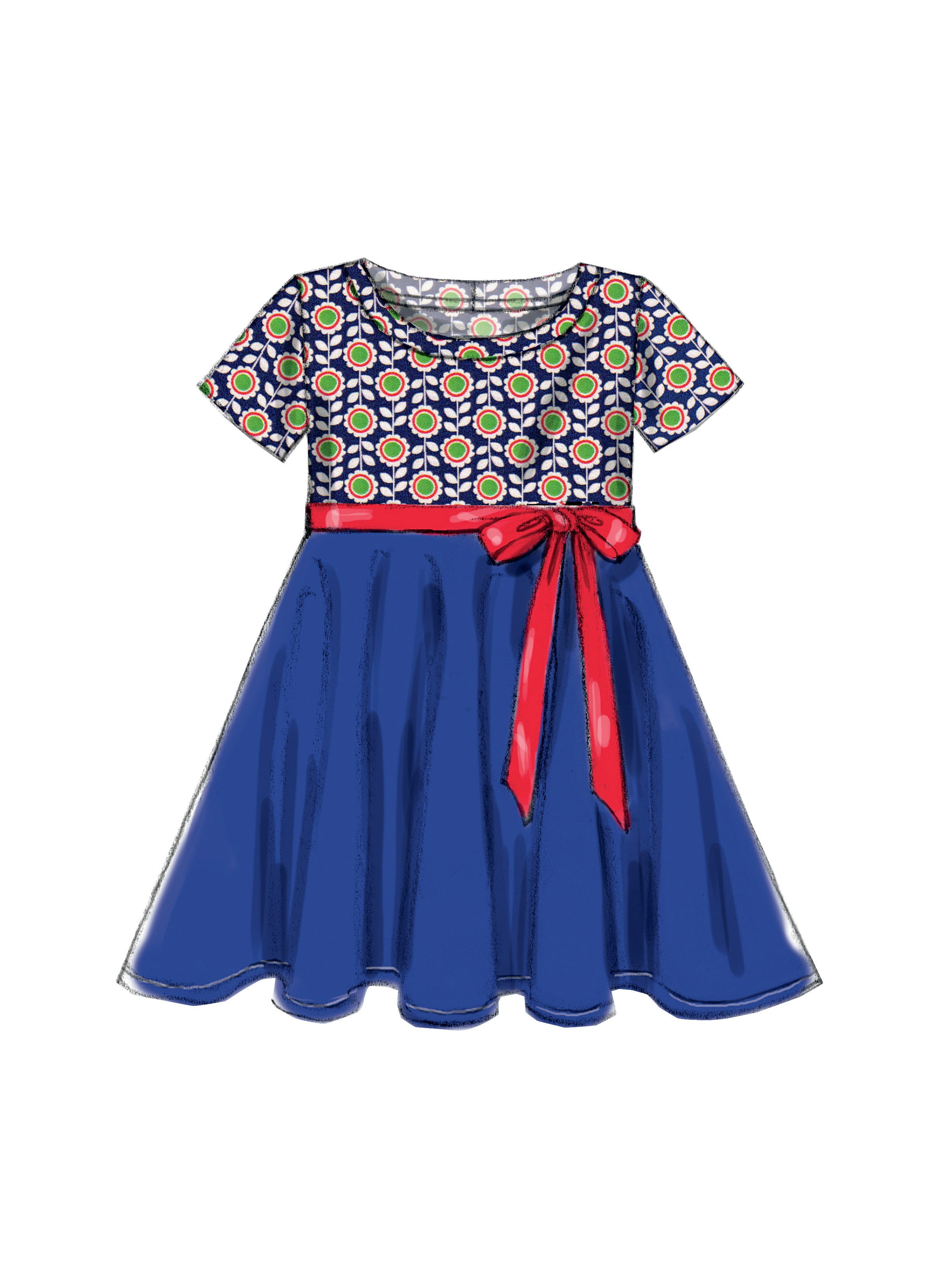 McCall's Chidren's/Girls' Dresses M6915 - Sewing Pattern