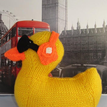 Uber Cool Rubber Ducky Duck Toy