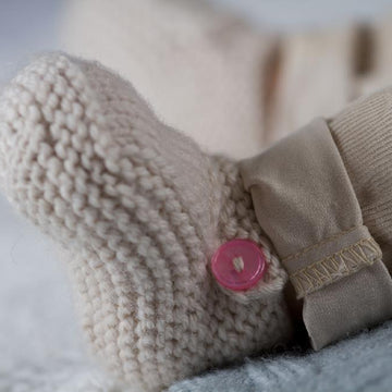 Molly May Beret and Shoes - Bc26 Baby Cakes by Little Cupcakes