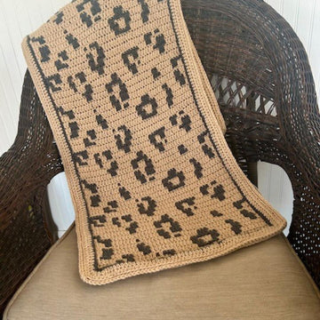 Leopard Print Stashbuster Blanket