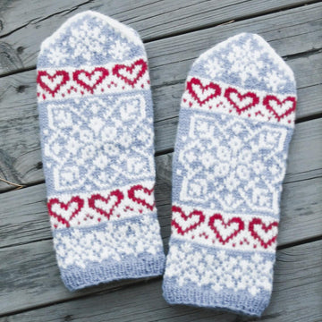 I ♥ Snowflakes Mittens