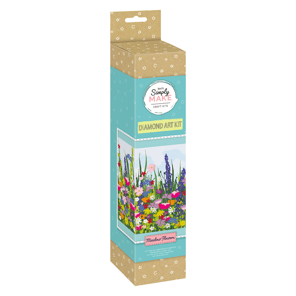 Simply Make Meadow Flowers Diamond Painting Kit