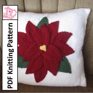 Poinsettia Pillow
