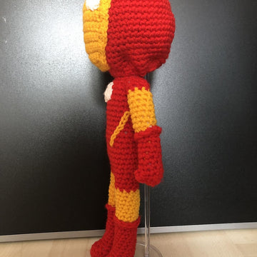 Iron Hero amigurumi doll