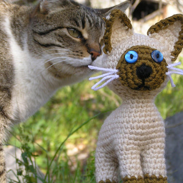 Siamese cat amigurumi
