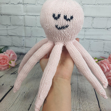 Knitted Octopus soft toy