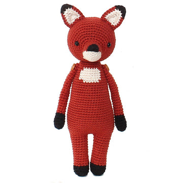 Teddington the Fox amigurumi