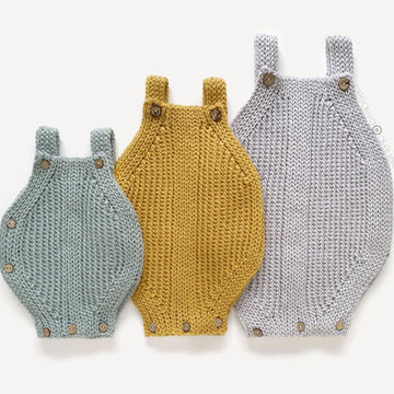 5 sizes - SNAPPY Crochet Romper