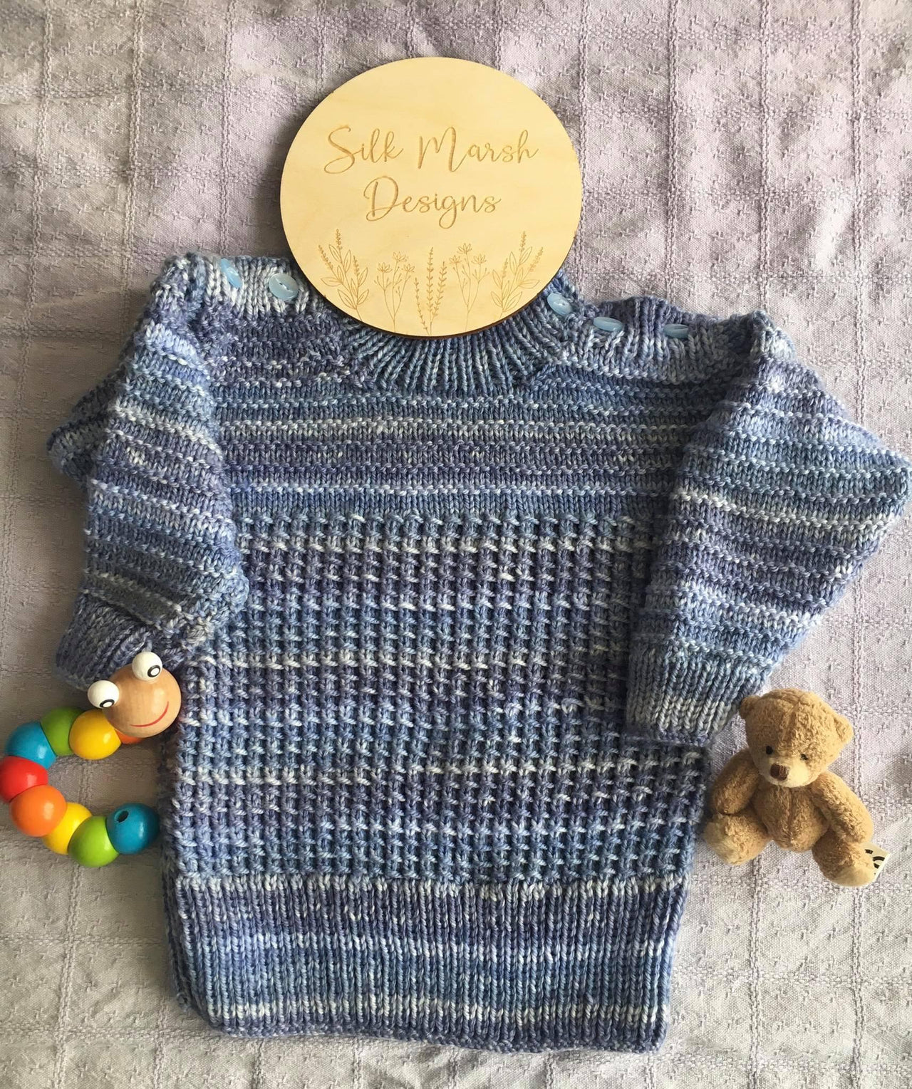 Walter Child's Jumper Knitting Pattern 6 months-4 years approx