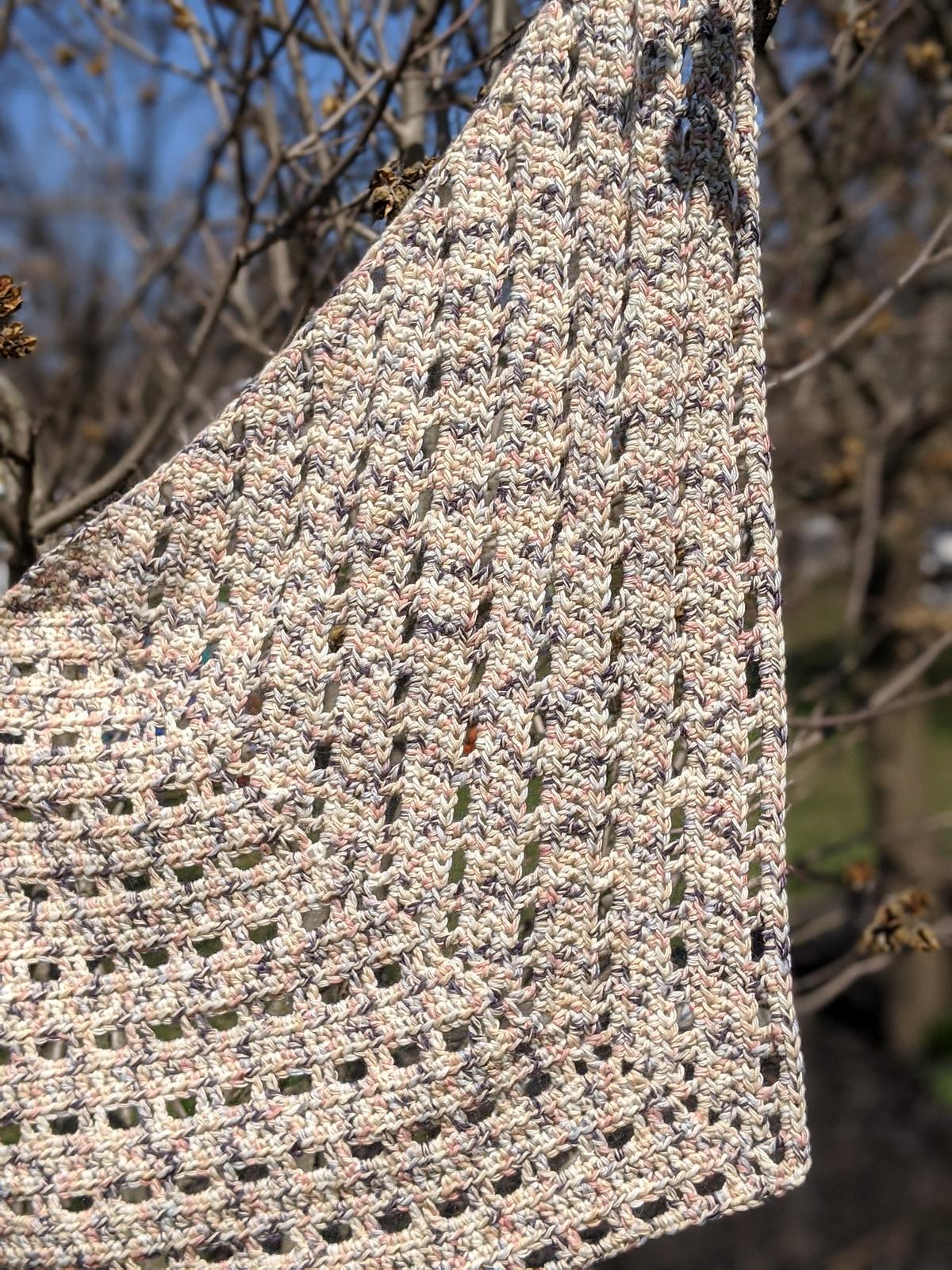Comfy Cotton Shawlette