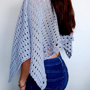 Wispy Summer Poncho