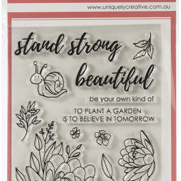 Uniquely Creative 4"X6" Clear Stamps - Stand Strong