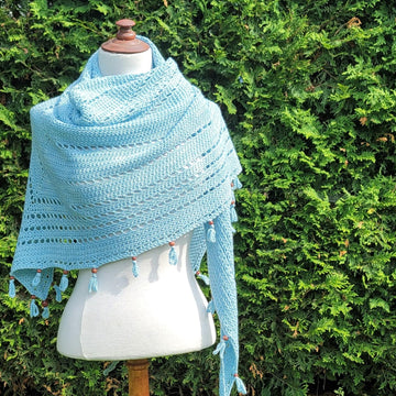S'up Coconut crochet shawl