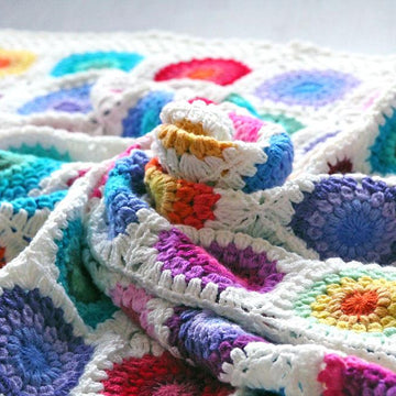 Colour Wheel Blanket