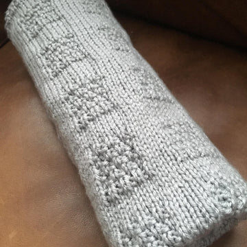 Knitting Pattern, Check Check Blanket