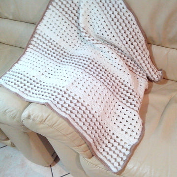 Slanted stripes Baby Blanket