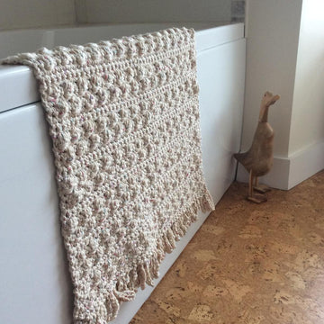 Cotton bobble mat